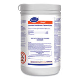 Diversey Avert Sporicidal Disinfectant Cleaner Wipes, 6 x 7, Chlorine Scent, 160/Canister, 12/Carton