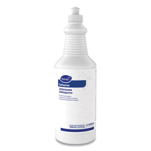 Diversey Defoamer/Carpet Cleaner, Cream, Bland Scent, 32 oz Squeeze Bottle