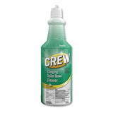 Diversey Crew Clinging Toilet Bowl Cleaner, Fresh Scent, 32 oz Squeeze Bottle, 6/Carton
