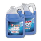Diversey Glance Powerized Glass and Surface Cleaner, Liquid, 1 gal, 2/Carton