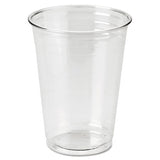 Dixie Clear Plastic PETE Cups, 10 oz, WiseSize, 25/Pack, 20 Packs/Carton
