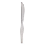 Dixie Heavyweight Polystyrene Cutlery, Knives, Clear, 1,000/Carton