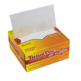 Dixie Tissue-Pac Lightweight Dry Waxed Interfolding Tissue, 6 x 10.75, White, 1,000/Pack, 10/Packs/Carton