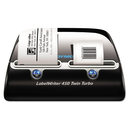 DYMO LabelWriter 450 Twin Turbo Label Printer, 71 Labels/min Print Speed, 5.5 x 8.4 x 7.4