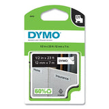 DYMO D1 High-Performance Polyester Removable Label Tape, 0.5