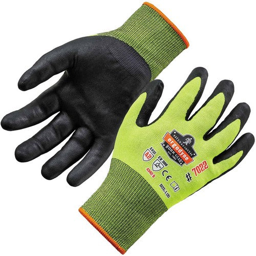 ProFlex 7022 Hi-Vis Nitrile-Coated Cut-Resistant Gloves A2 DSX - 17976