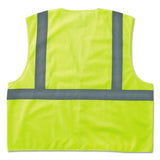 ergodyne GloWear 8205HL Type R Class 2 Super Econo Mesh Safety Vest, Large to X-Large, Lime