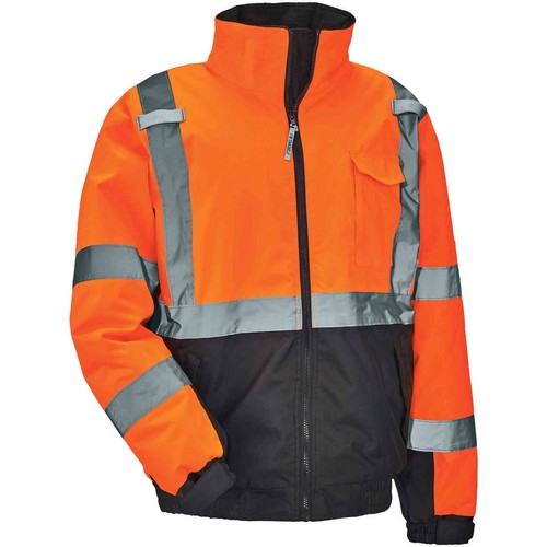 GloWear 8377 Type R Class 3 Hi-Vis Quilted Bomber Jacket - 25612