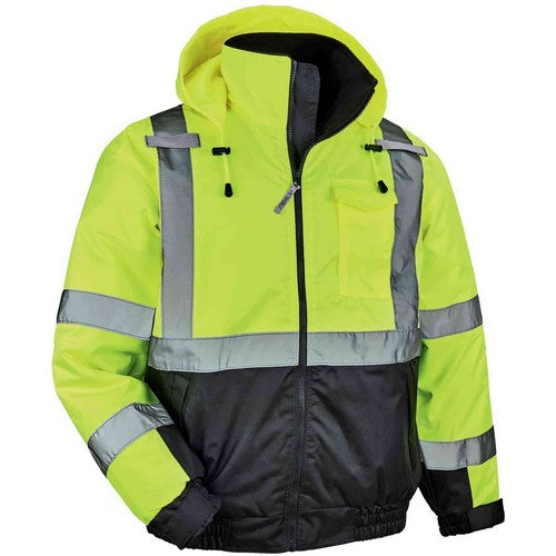 GloWear 8377 Type R Class 3 Hi-Vis Quilted Bomber Jacket - 25627