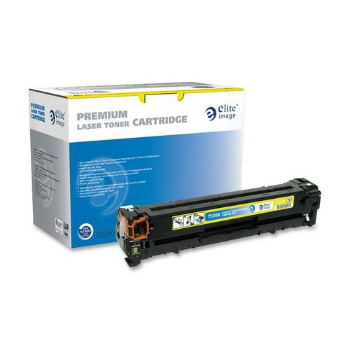 Elite Image Remanufactured Toner Cartridge - Alternative for HP 125A - Yellow - 75398