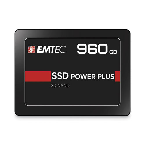 Emtec X150 Power Plus Internal Solid State Drive, 960 GB, SATA III