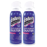 Endust Compressed Air Duster for Electronics, 10 oz Can, 2/Pack