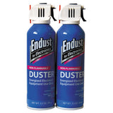 Endust Non-Flammable Duster with Bitterant, 3.5 oz Can, 2/Pack