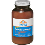 Elmer's ROSS 8 oz Bottle with Brush Rubber Cement - 231