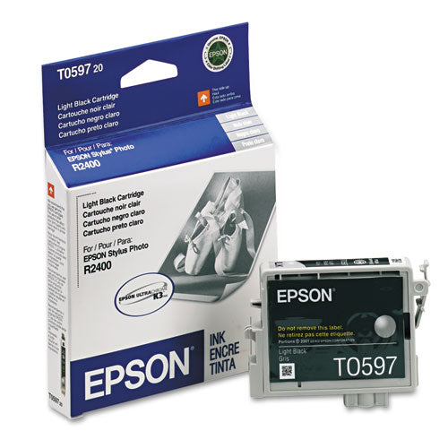Epson T059720 (59) UltraChrome K3 Ink, 450 Page-Yield, Light Black