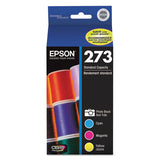 Epson T273520-S (273) Claria Ink, 300 Page-Yield, Tri-Color