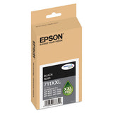 Epson T711XXL120 (711XL) DURABrite Ultra Ink, 3400 Page-Yield, Black