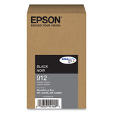 Epson T912120 (912) DURABrite Pro Ink, 2900 Page-Yield, Black