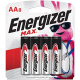 Energizer MAX AA Alkaline Batteries - E91MP8CT