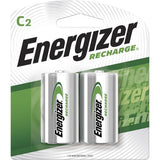 Energizer NiMH e2 Rechargeable C Batteries - NH35BP2CT