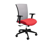 Global Vion – Lush Fog Dimension Mesh Medium Back Tilter Task Chair in Vibrant Fabric for the Modern Office, Home and Business