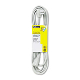 Fellowes Indoor Heavy-Duty Extension Cord, 15 ft, 15 A, Gray