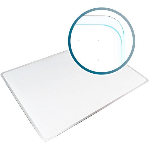 Floortex Glass Dry-Erase Board - FCVGM1723WG