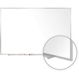 Ghent 36.43" x 48.47" Aluminum Frame Magnetic Whiteboard with 1 Marker - M1341