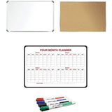 Ghent Dry Erase/Bulletin Board Kit - WFH4