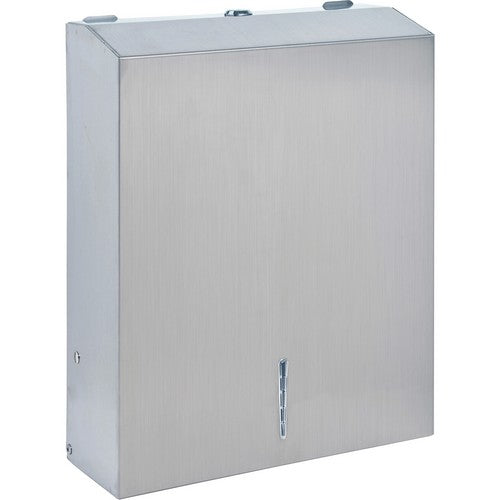 Genuine Joe C-Fold/Multi-fold Towel Dispenser Cabinet - 02198
