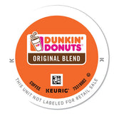 Dunkin Donuts K-Cup Pods, Original Blend, 22/Box