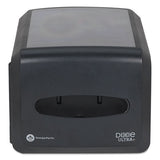 Dixie Countertop Napkin Dispenser, 13.25" x 7.18", Black