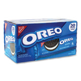 Nabisco Oreo Cookies Single Serve Packs, Chocolate, 2 oz Pack, 30/Box, Delivered in 1-4 Business Days
