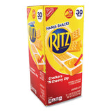 Nabisco Handi Snacks Ritz Crackers 'N Cheesy Dip, 0.95 oz Pack, 30 Packs/Box, Delivered in 1-4 Business Days