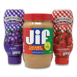 Smucker's Peanut Butter and Jelly Bundle, (2) 40 oz Peanut Butter/(4) 20 oz Jelly, 6/Pack, Delivered in 1-4 Business Days