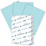 Hammermill Paper for Copy 8.5x11 Laser, Inkjet Colored Paper - Blue - Recycled - 30% Recycled Content - 103671
