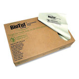 Heritage Biotuf Compostable Can Liners, 30 to 33 gal, 0.9 mil, 33