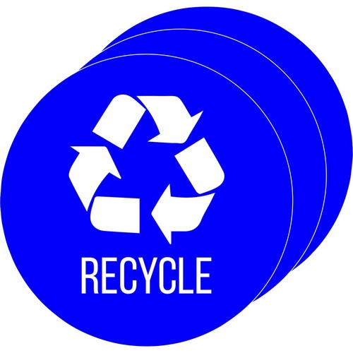 HLS Commercial Refuse Bin Icon Sticker - HLSKERCYCLE3