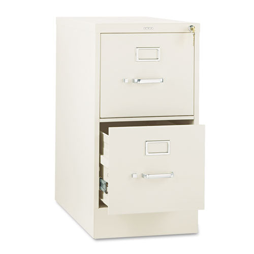 HON 310 Series Vertical File, 2 Letter-Size File Drawers, Putty, 15" x 26.5" x 29"