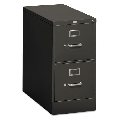 HON 310 Series Vertical File, 2 Letter-Size File Drawers, Charcoal, 15" x 26.5" x 29"