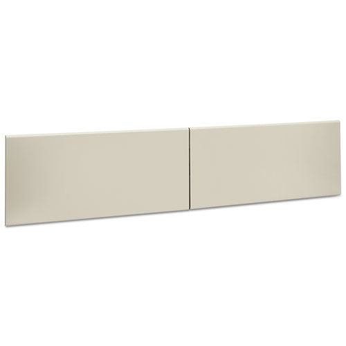 HON 38000 Series Hutch Flipper Doors For 72"w Open Shelf, 36w x 15h, Light Gray
