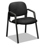HON Solutions Seating 4000 Series Leg Base Guest Chair, 23.5" x 24.5" x 32", Black