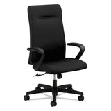 HON Ignition Series Executive High-Back Chair, Supports Up to 300 lb, 17" to 21" Seat Height, Black