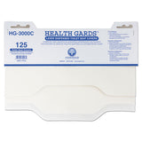 HOSPECO Health Gards Toilet Seat Covers, 15 x 17, White, 3,000/Carton