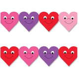 Hygloss Happy Hearts Design Border Strips - 33618