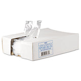 Inteplast Group Silverware Bags, 0.7 mil, 3.5" x 1.5", Clear, 2,000/Carton