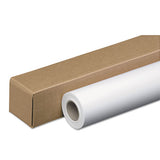 Iconex Amerigo Wide-Format Paper, 2" Core, 24 lb, 42" x 150 ft, Coated White