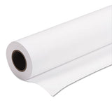 Iconex Amerigo Wide-Format Paper, 2" Core, 35 lb, 36" x 100 ft, Coated White