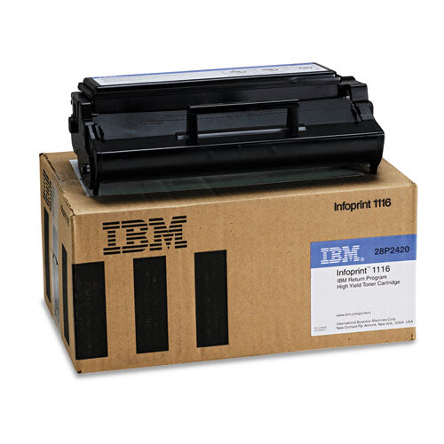 InfoPrint Solutions Company 28P2420 High-Yield Toner, 6,000 Page-Yield, Black