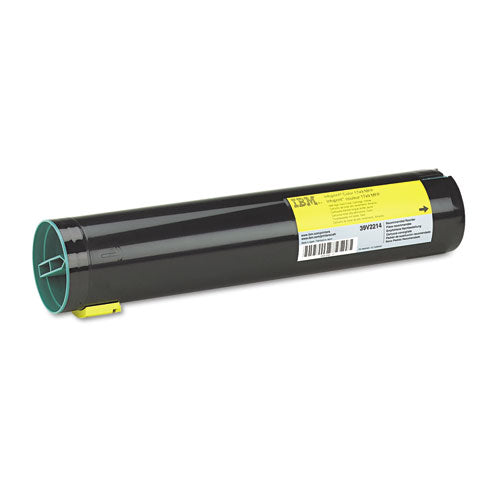 InfoPrint Solutions Company 39V2214 Toner, 22,000 Page-Yield, Yellow